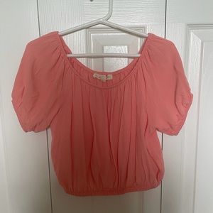 L.A. hearts off the shoulder blouse crop